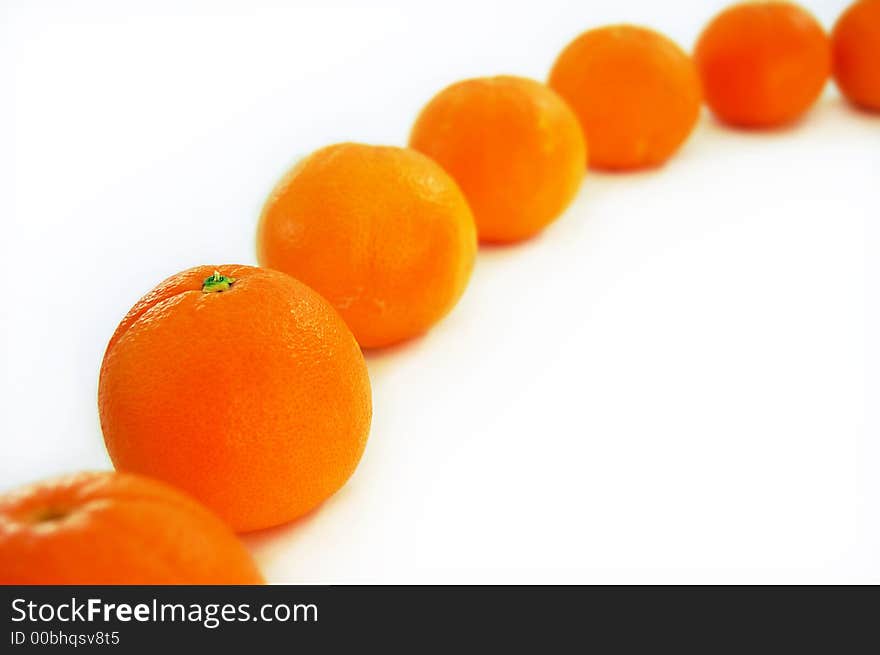 Receding Oranges