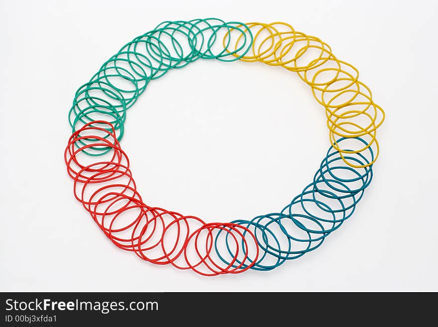 Colour rubber rings 3