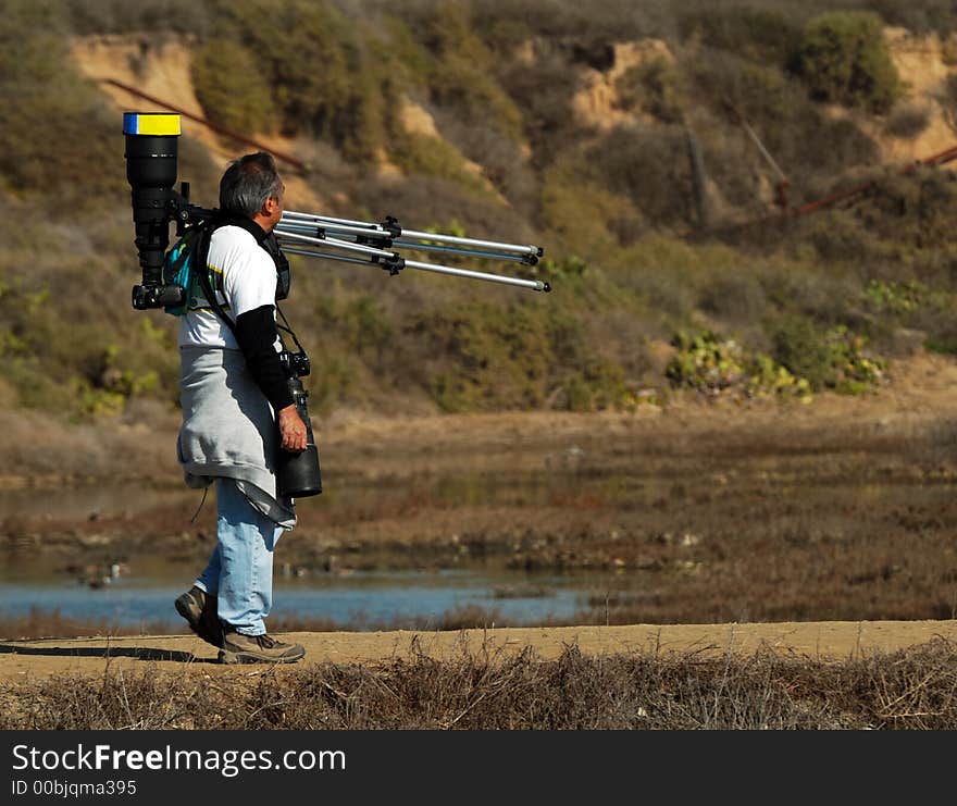 Photographer Stalks His Next Shot