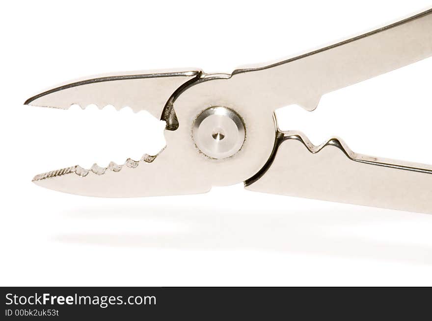 Series object on white: isolated - tool - pliers