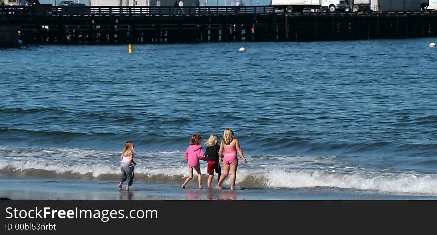 Girls At The Beach