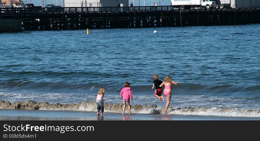 Girls At The Beach