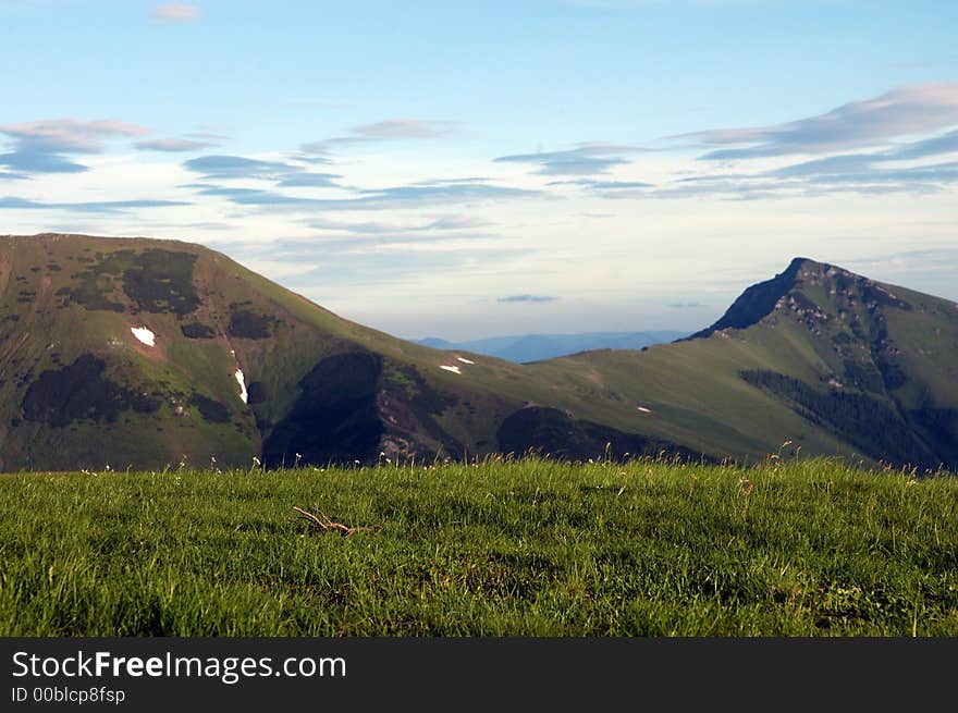 In the Rodna mountains in Romania. In the Rodna mountains in Romania