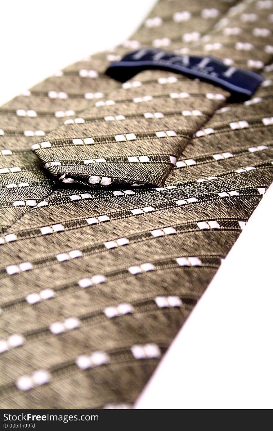 Tie of the businessman with a simple pattern - made in Italy