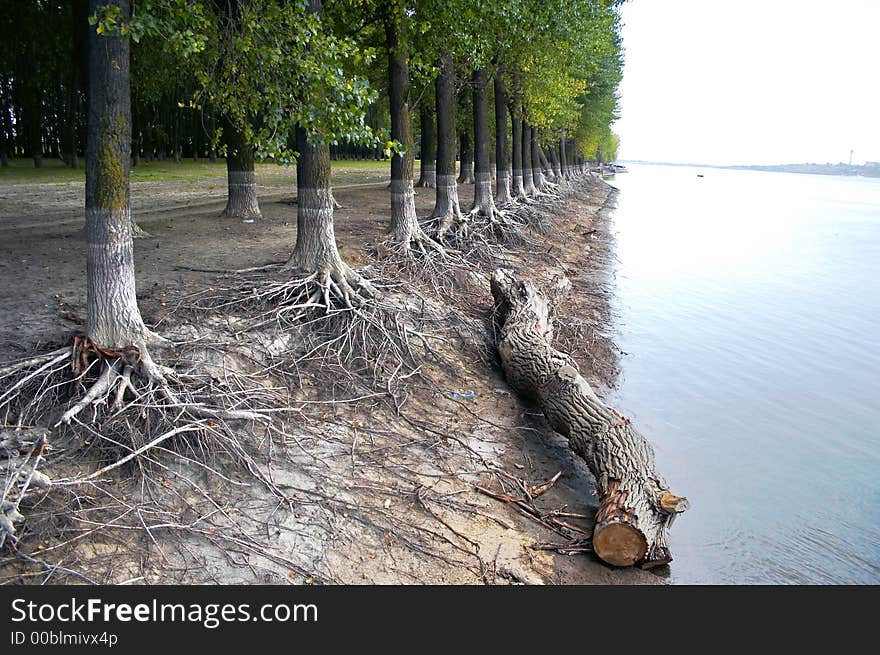 A lovely stretch of the Danube River