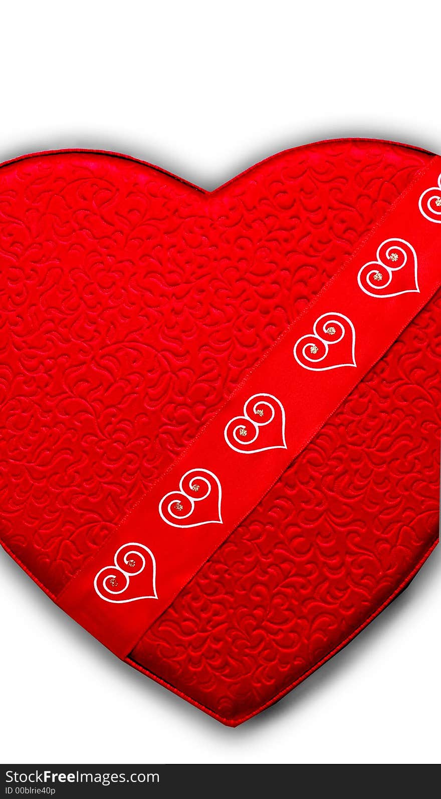 Red Heart with Texture