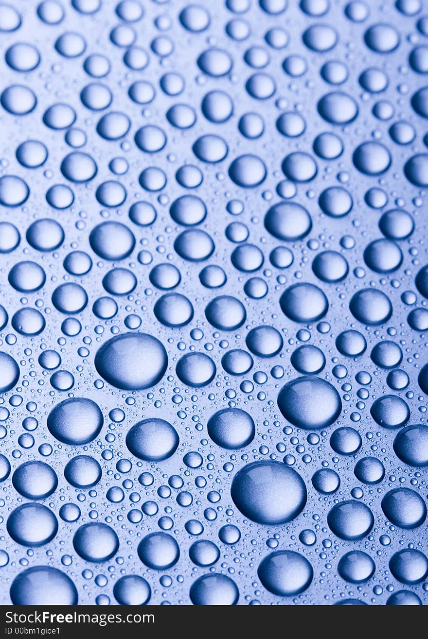 Close-up Photo of Water Drops. Close-up Photo of Water Drops