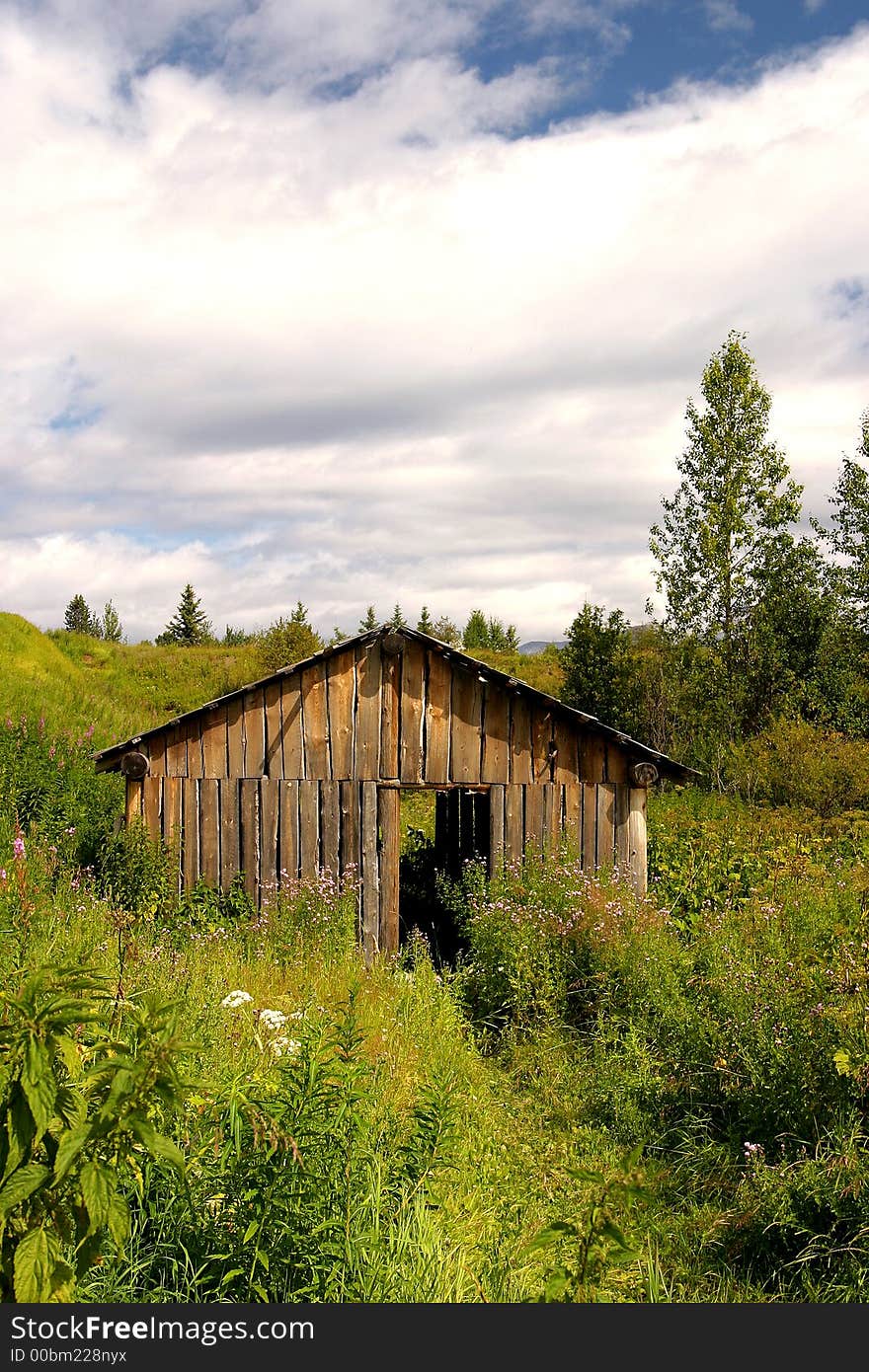 Isolated object in beautiful landscape. Isolated object in beautiful landscape