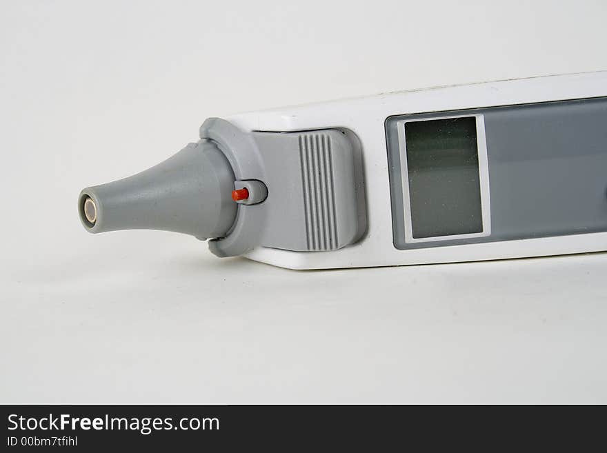 An ear thermometer for detecting fever