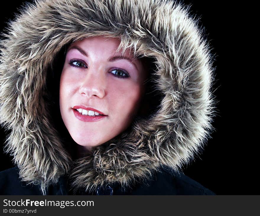 Winter wear for beautiful young lady. Winter wear for beautiful young lady