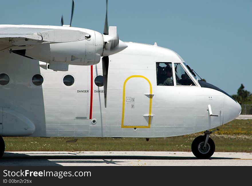 Photographed vintage aircraft at air show in Florida.