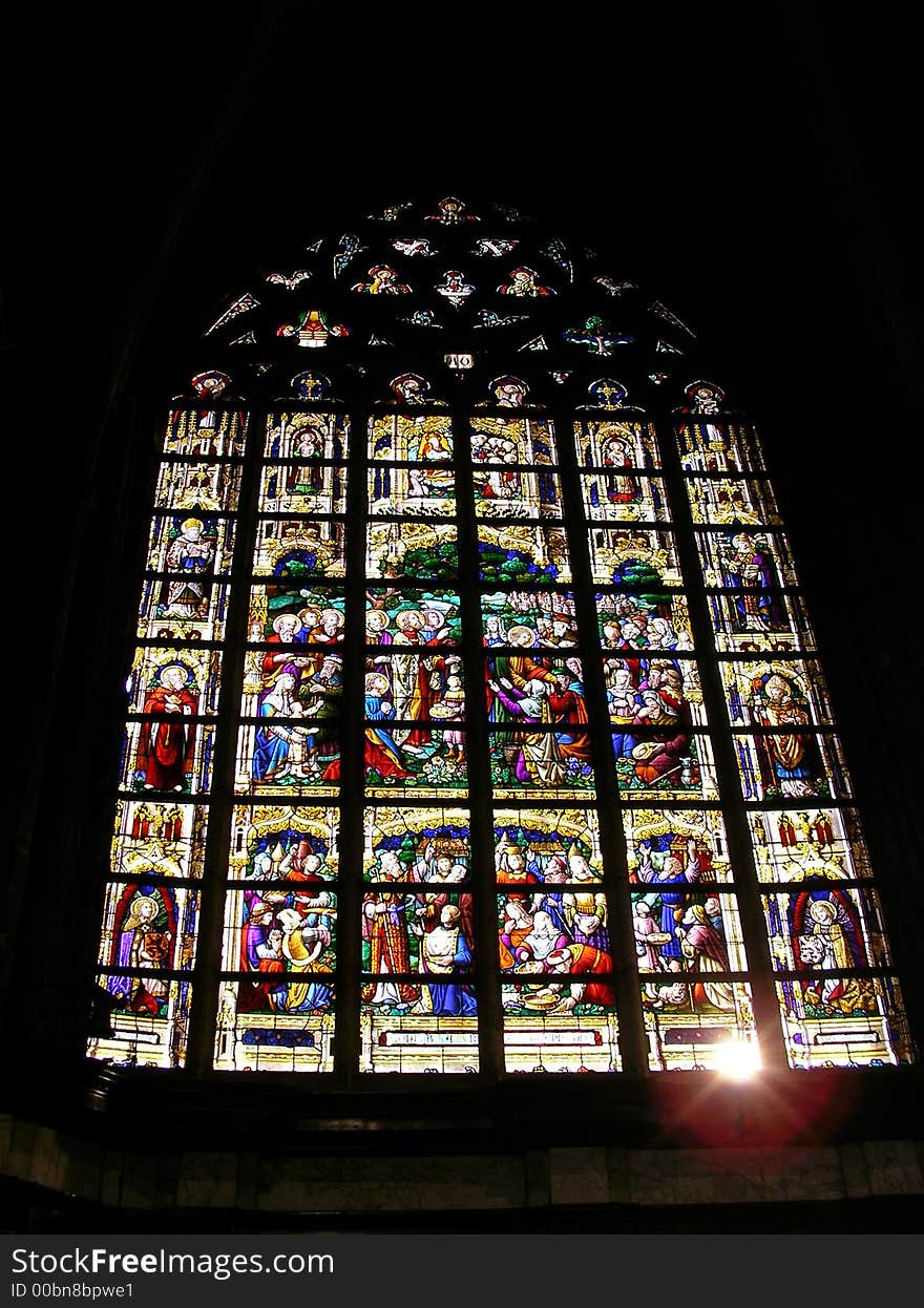 Church Window in Belgium (Gent)