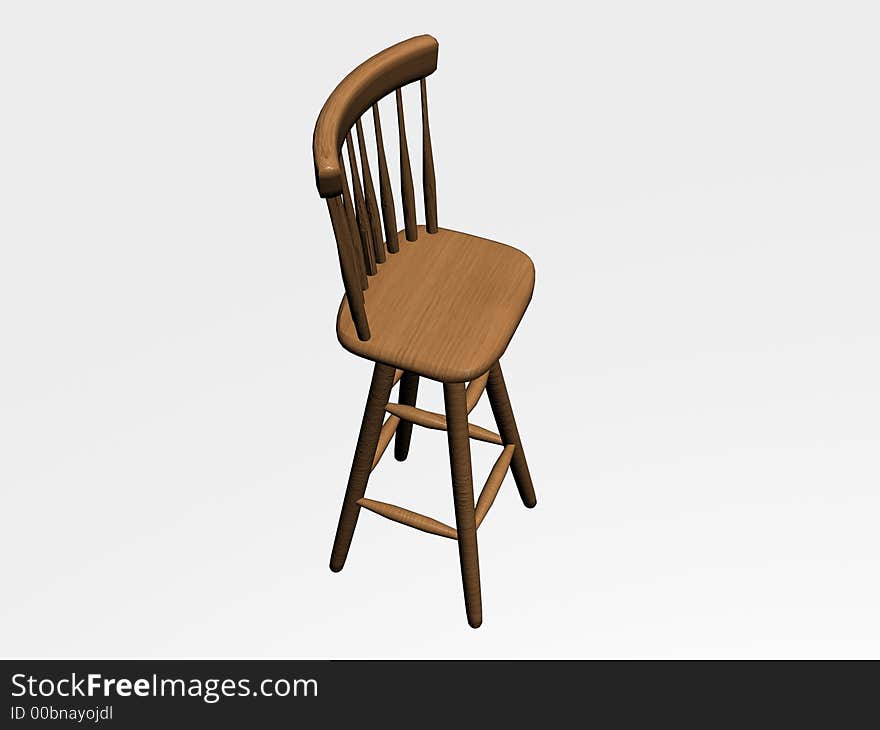 Wooden chair