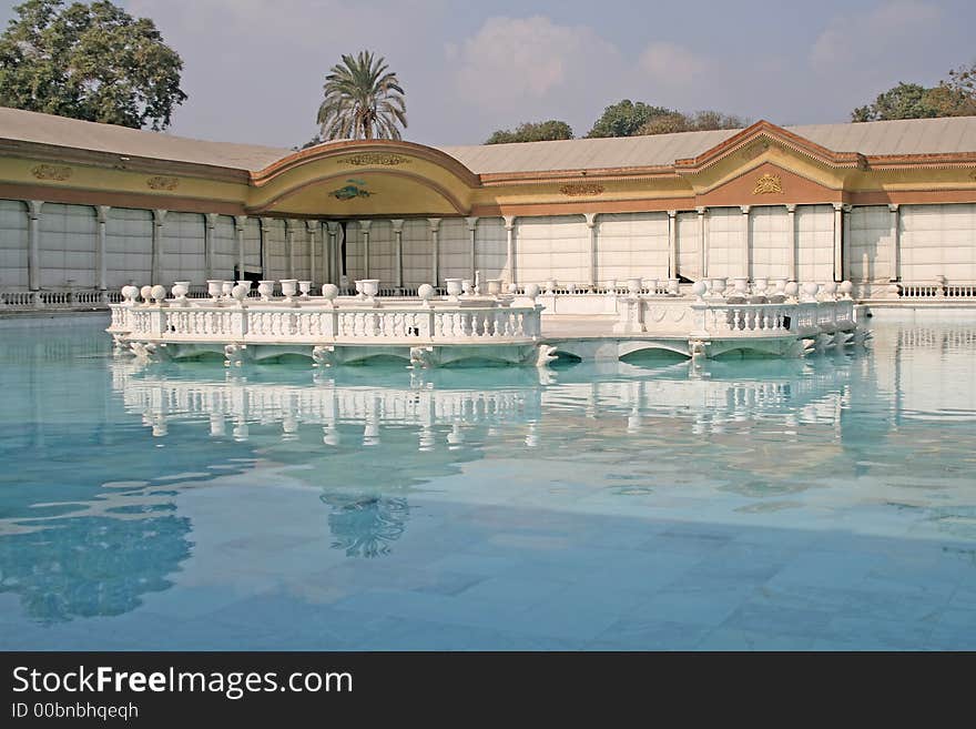 Island built within the four sides of Mohamed Ali palace