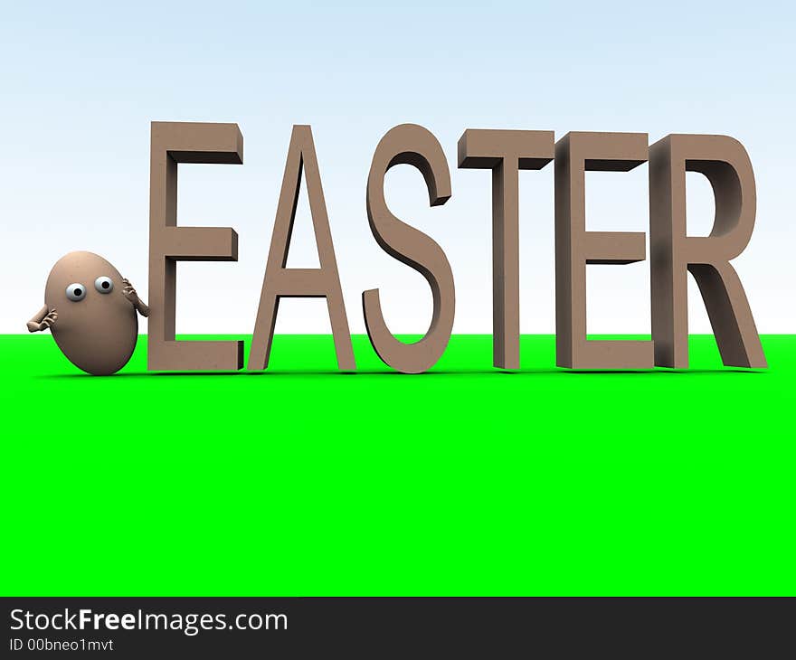 A simple toon based image of a egg man this image is suitable for images relating to Easter and food. A simple toon based image of a egg man this image is suitable for images relating to Easter and food.