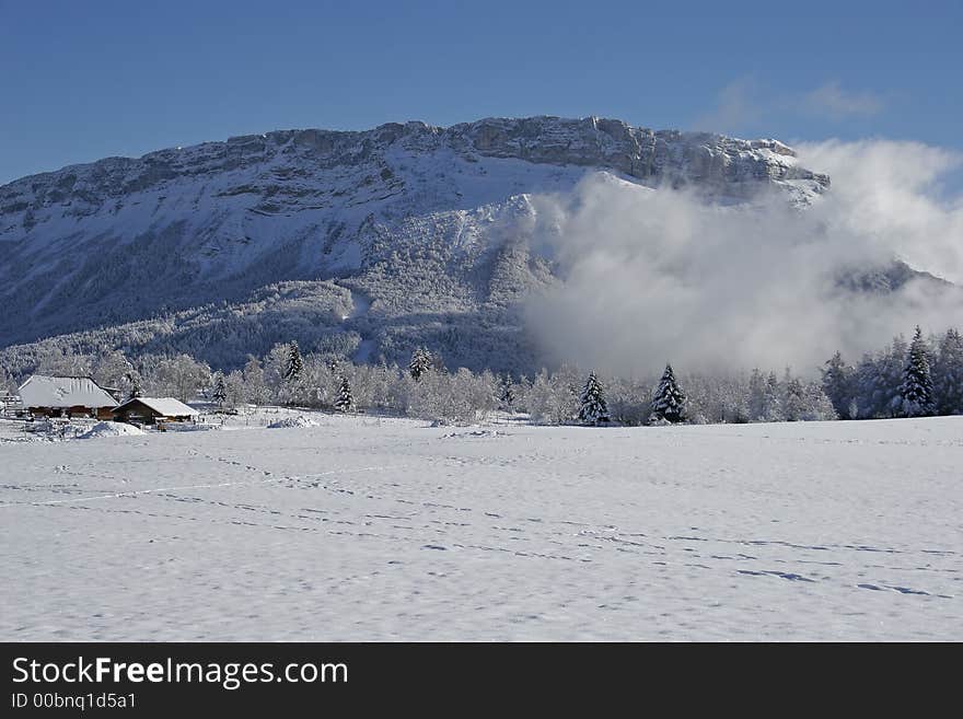 Landscape of mountain