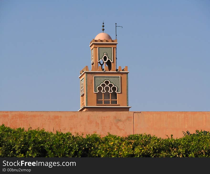 A temple in Marrakech / Morocco