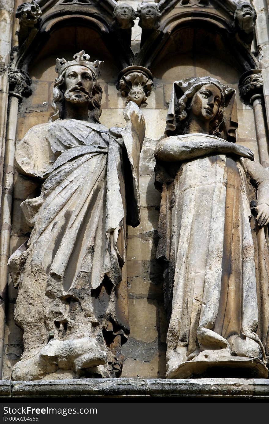 Sculptures Lincoln Cathedral