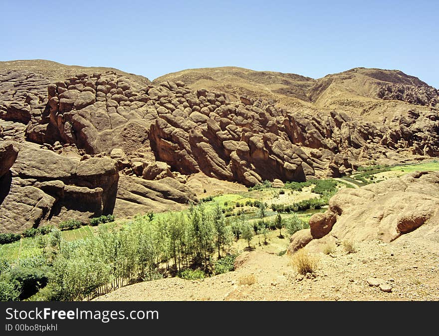 Moroccan valley