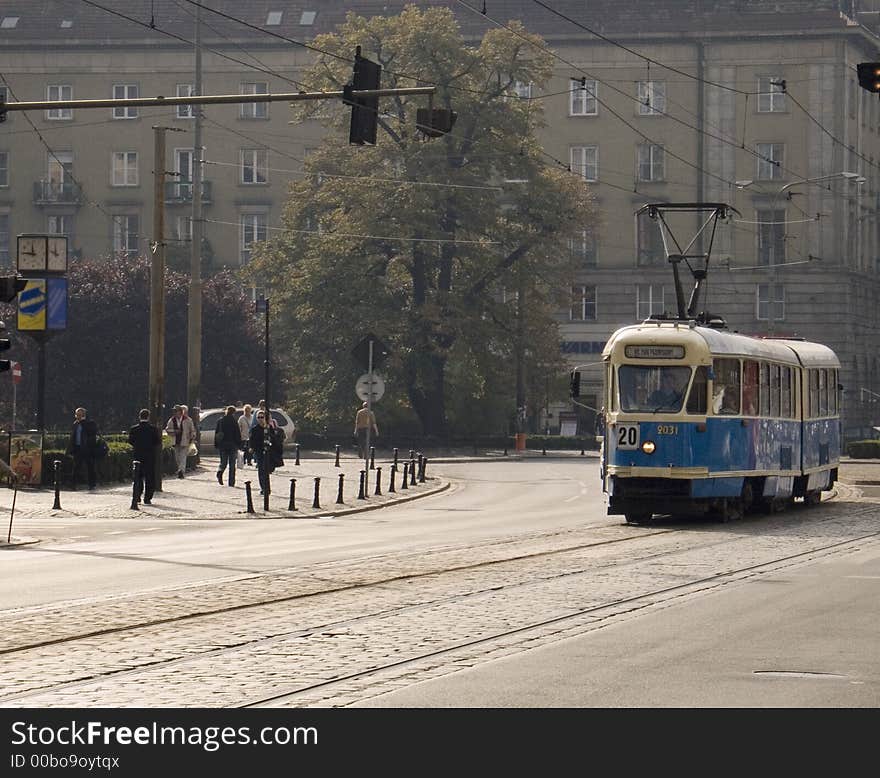 Poland Wroclaw Tram