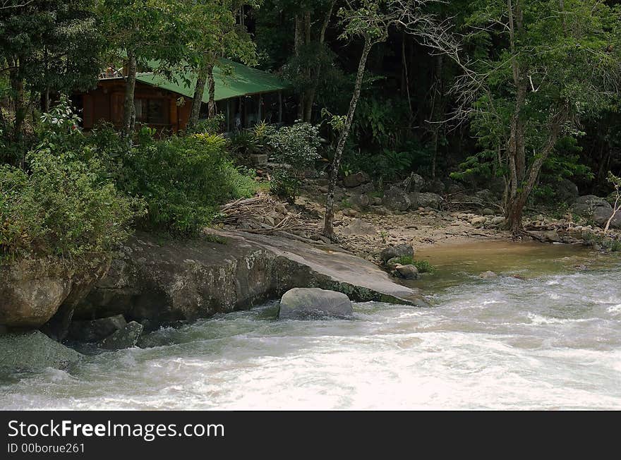 A little hidden chalet by the river