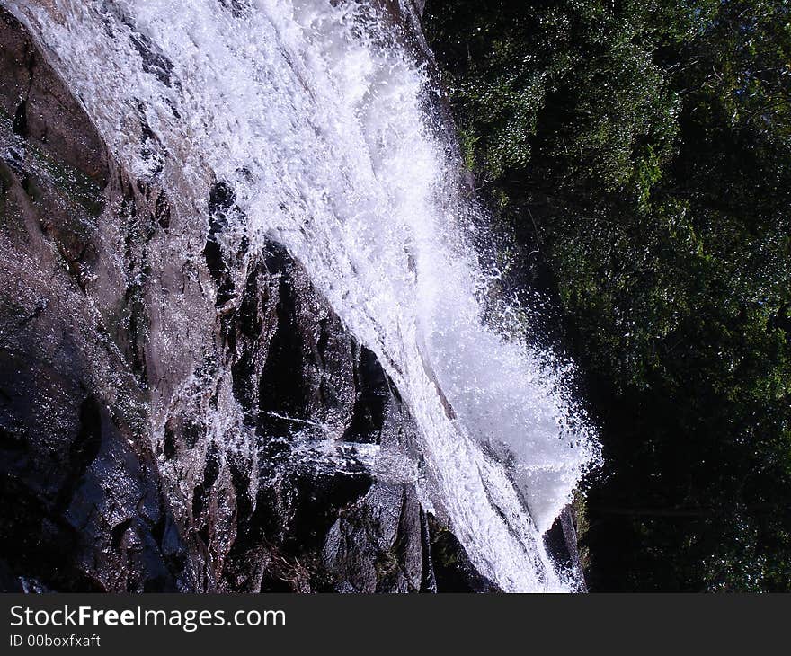 Waterfall in Ophir mount in Johor State