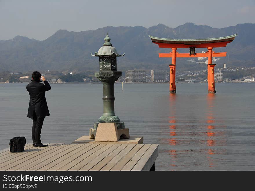 Floating Torii Gate