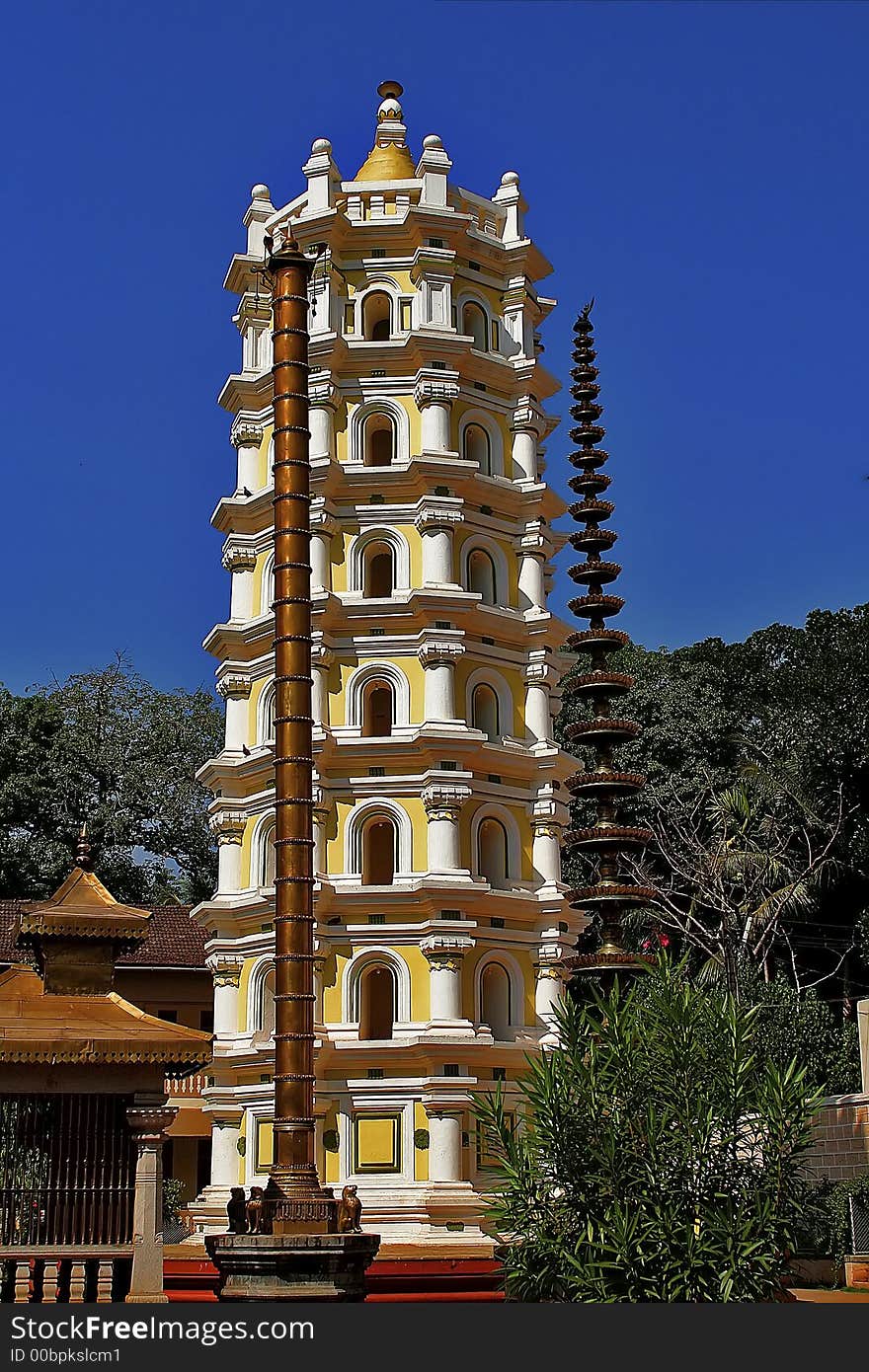 Buddhist tower