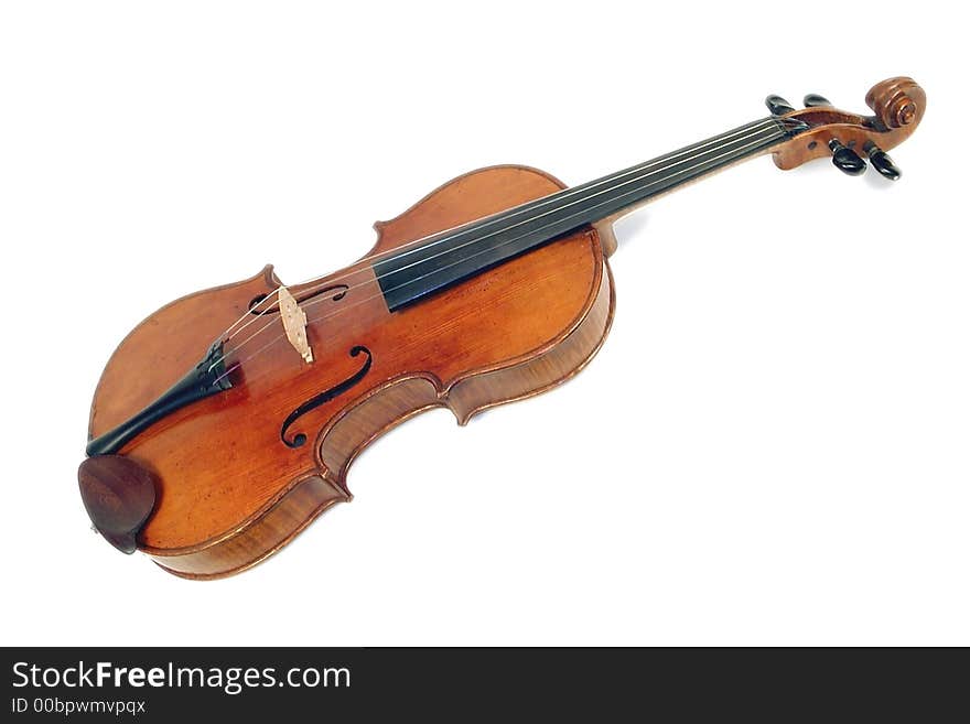 Old Violin Of Master Faciebat Anno 1713 Year