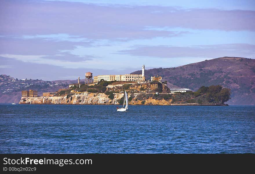 Alcatraz - The Rock, San Francisco, USA. Alcatraz - The Rock, San Francisco, USA