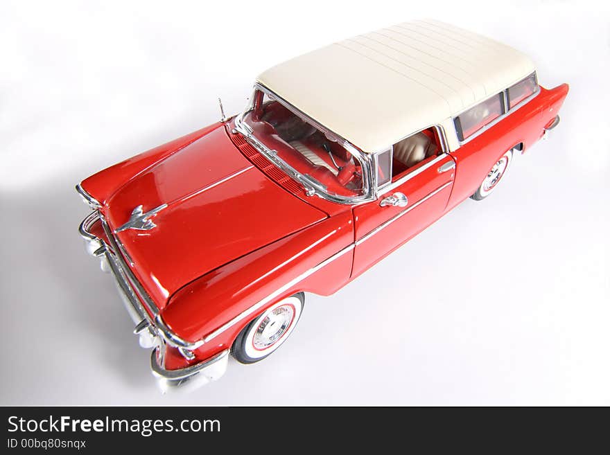 Chevolet 1955 metal scale toy car wideangel