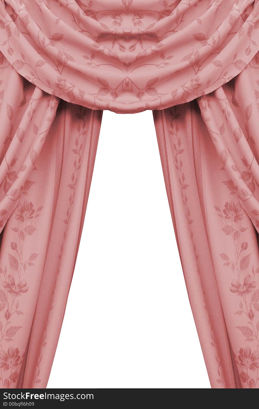 Red Velvet Curtains in home. Red Velvet Curtains in home