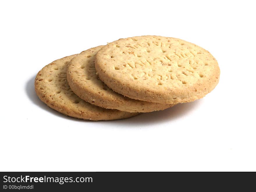 Cookies Isolated On White