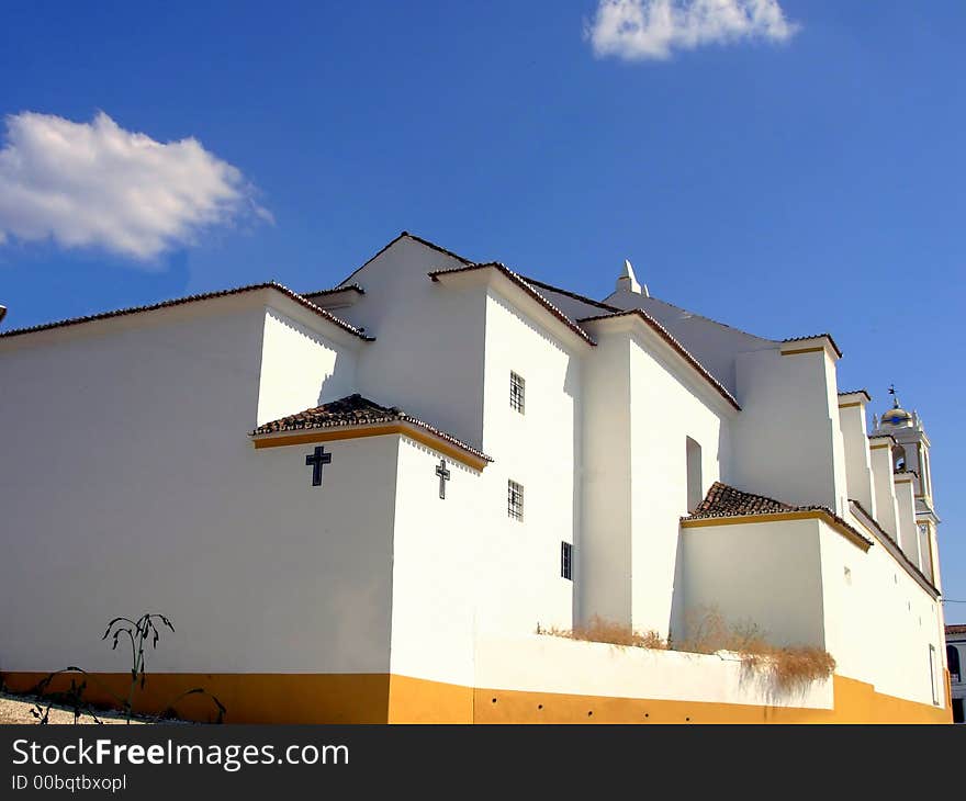 Old church in the village,Redondo,Portugal. Old church in the village,Redondo,Portugal.