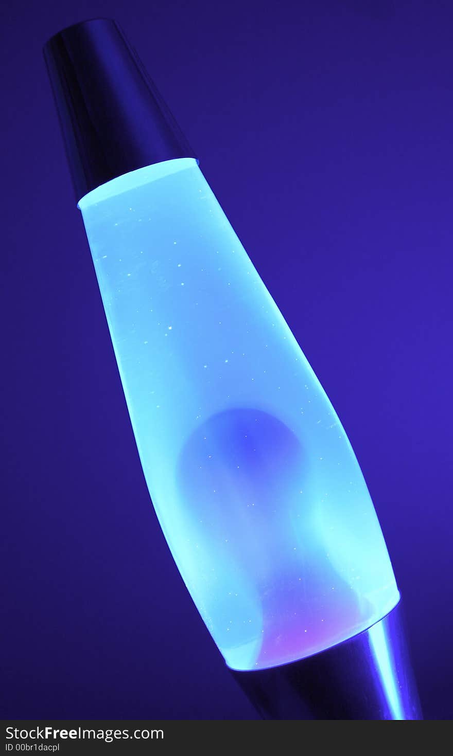 Blue and Purple Lava Lamp