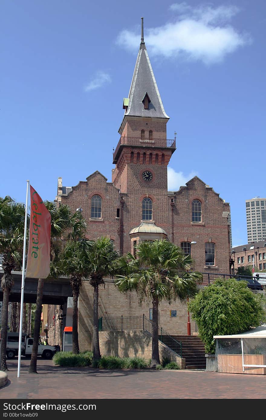 Brick church in Sydney, Australia