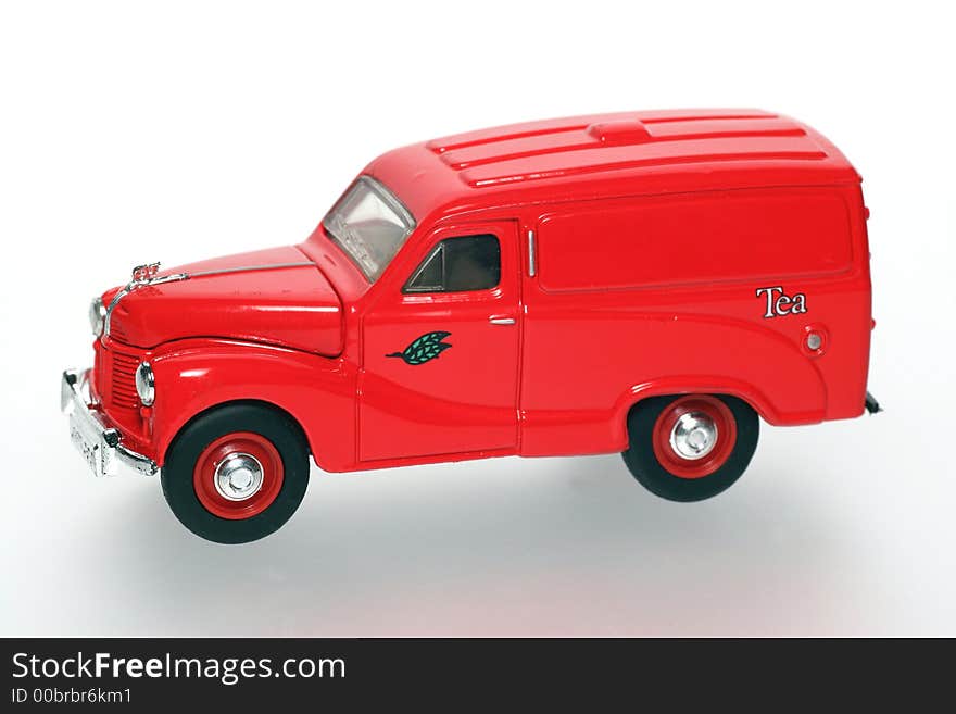 1953 Austin A40 Red Classic Toy Car