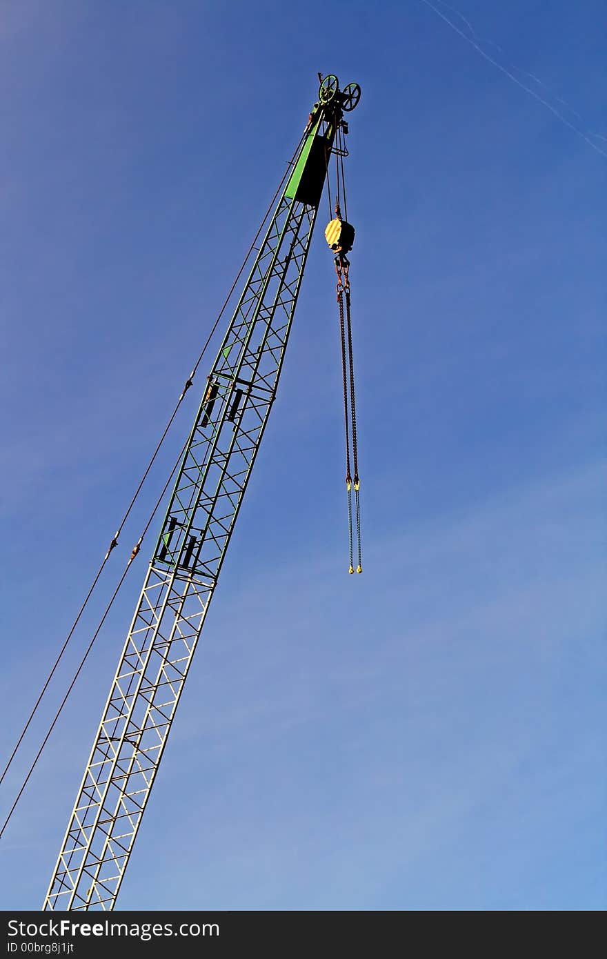 Hoisting crane