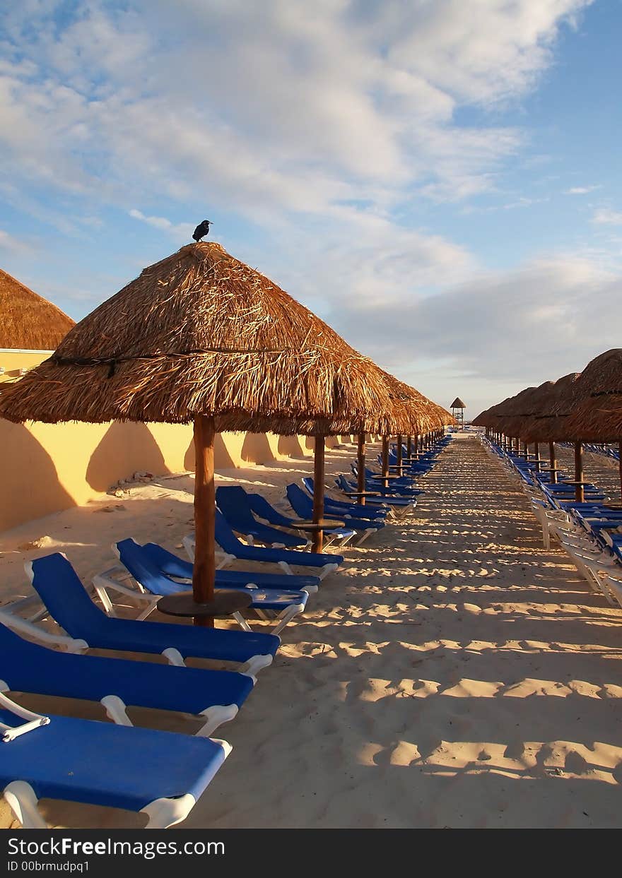 A Beach Resort In Cancun