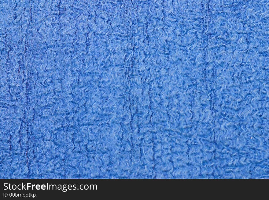 Texture of blue fibres. Monochrome, so you can change color easy.