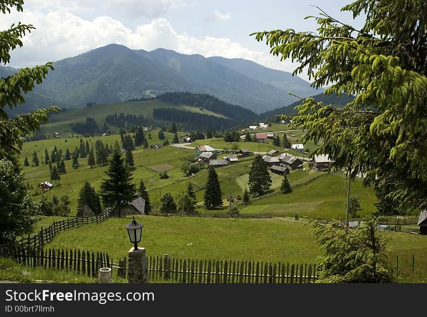 Beautiful view from Transilvania, Romania. Beautiful view from Transilvania, Romania