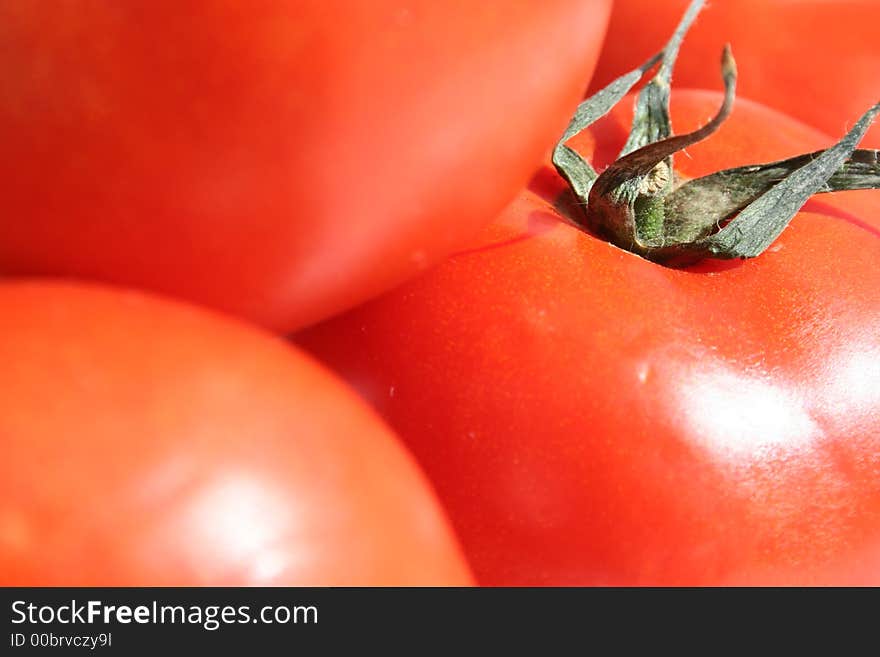 Red tomatoes