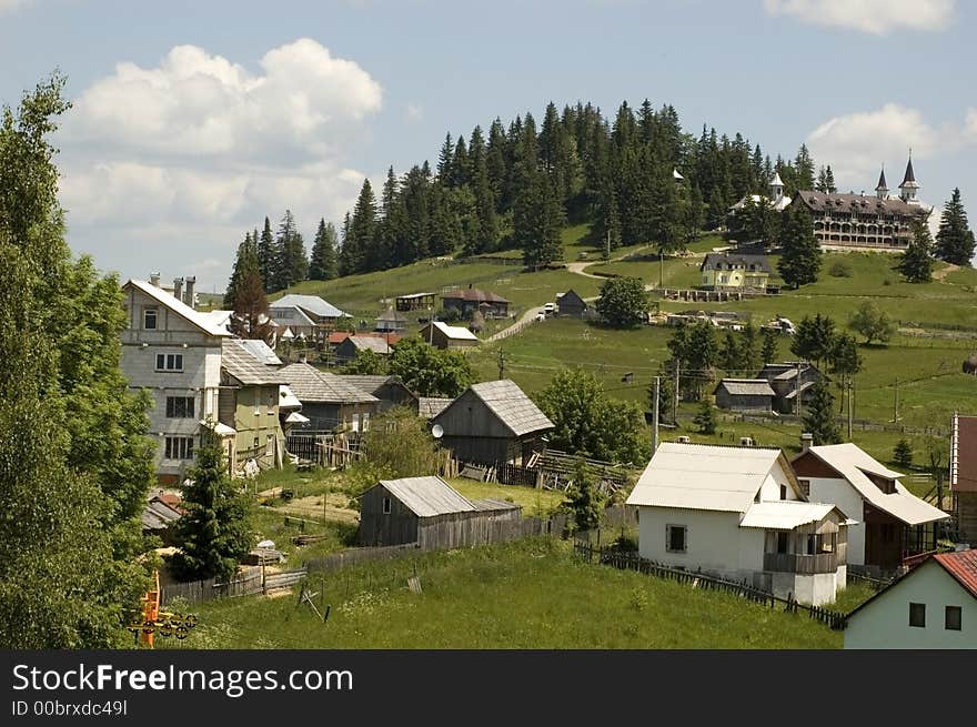 Beautiful view from Transylvania, Romania. Beautiful view from Transylvania, Romania