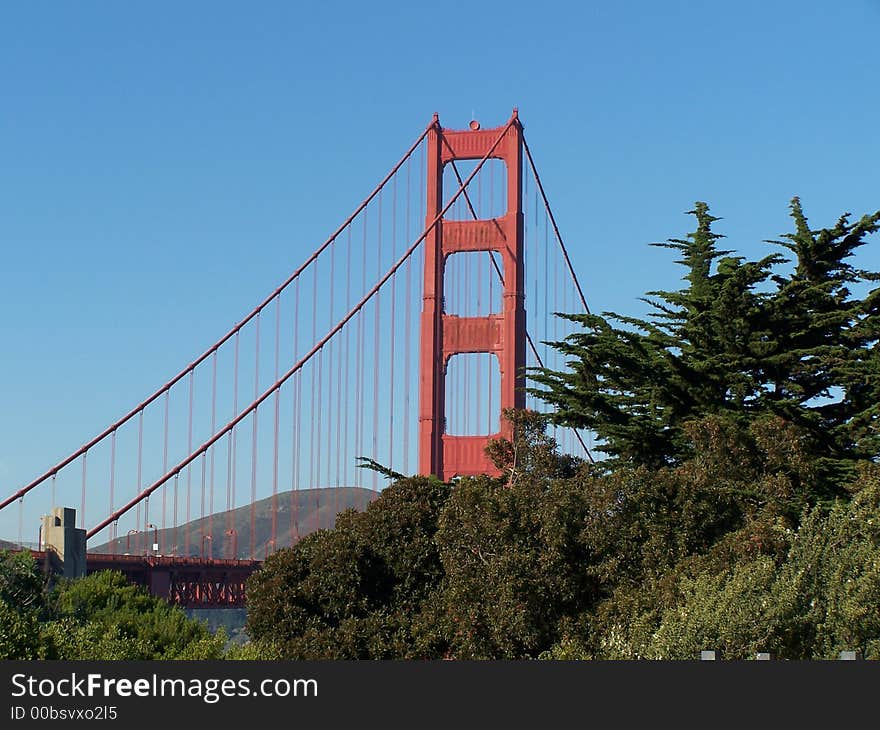 View of the Golden Gate Bridge