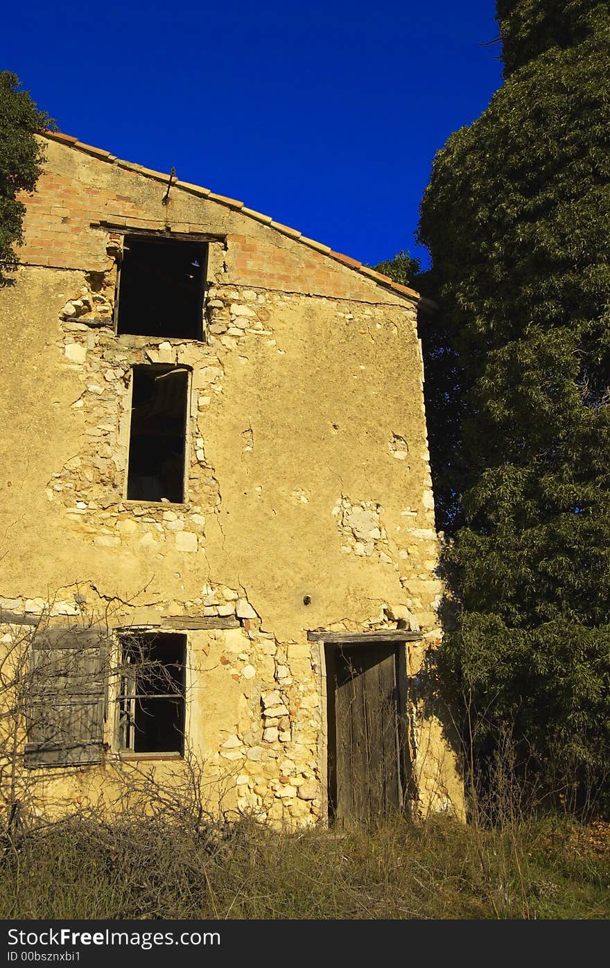 Abandoned house