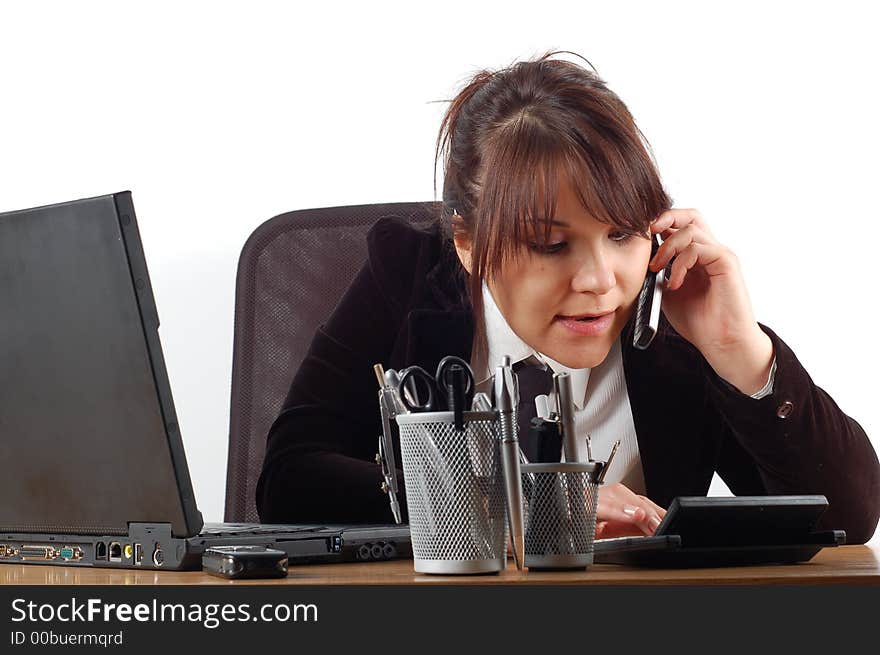 Businesswoman At Desk 15