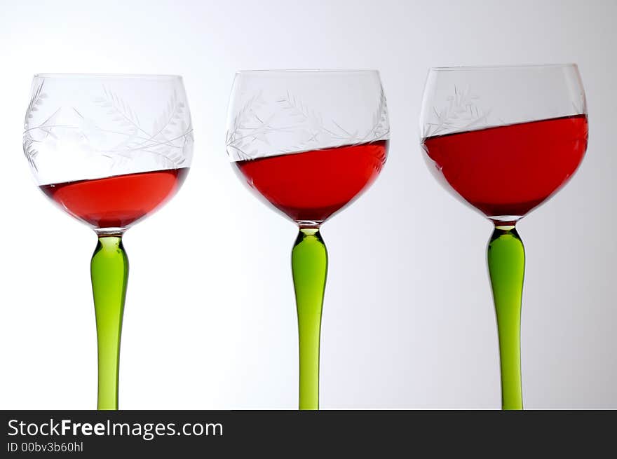 Three Wineglasses