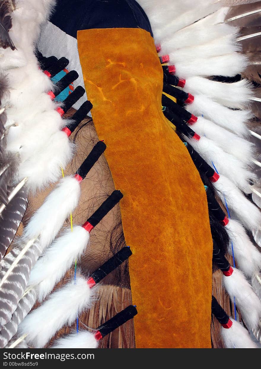 Indian feathers