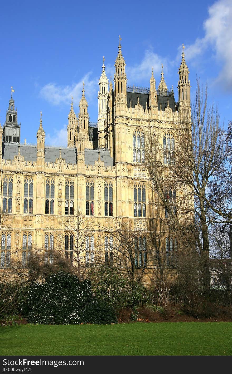 Fragment of Parliament Ensemble. London. Fragment of Parliament Ensemble. London