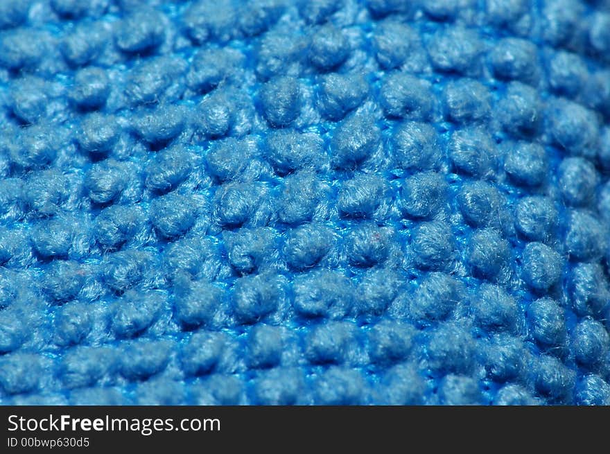 a piece of blue pattern cloth. a piece of blue pattern cloth.